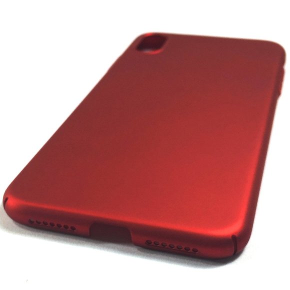 NEW iPhone Xs 10s Max Case Cover Slim Thin Red - Picture 8 of 10